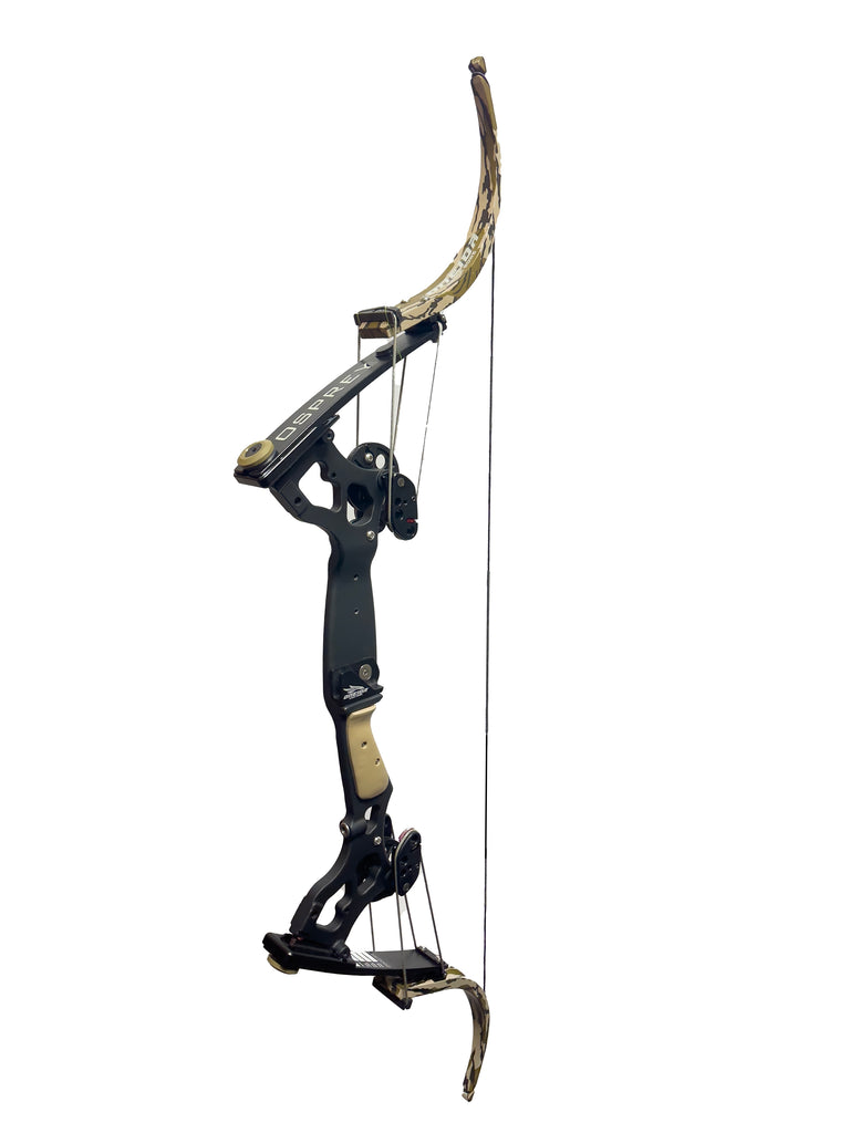 Osprey, RH, Long, 30/50, Bottomlands / Coyote Tan Oneida Eagle Bows