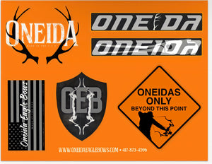 Oneida Sticker Sheet