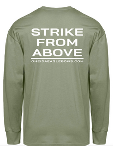Strike From Above Olive T-Shirt