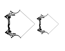 Oneida Bow Decal Set (4 pcs.)